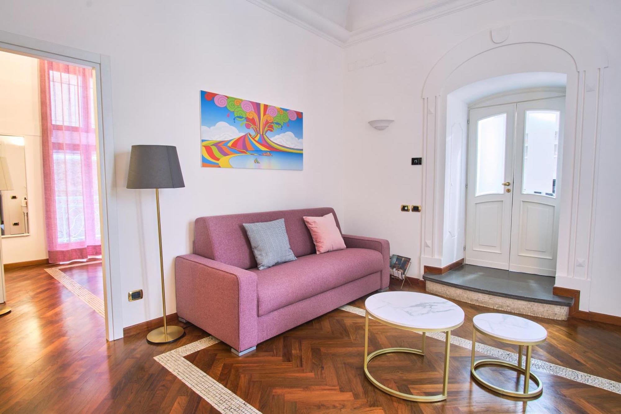 Pink Star Napoli Luxury Apartment Eksteriør billede